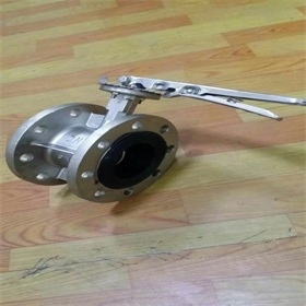 全不锈钢手柄法兰蝶阀